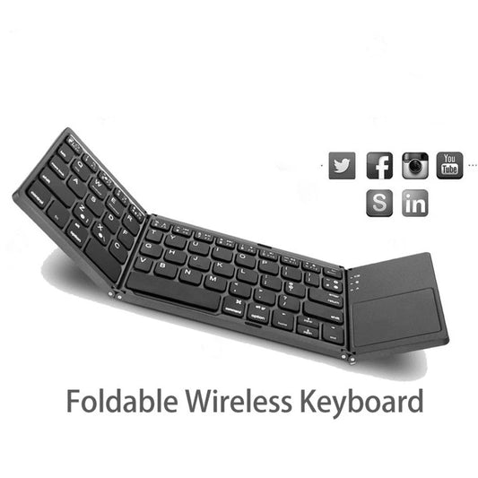 Teclado Bluetooth Plegable: Ligero, Versátil y Portátil