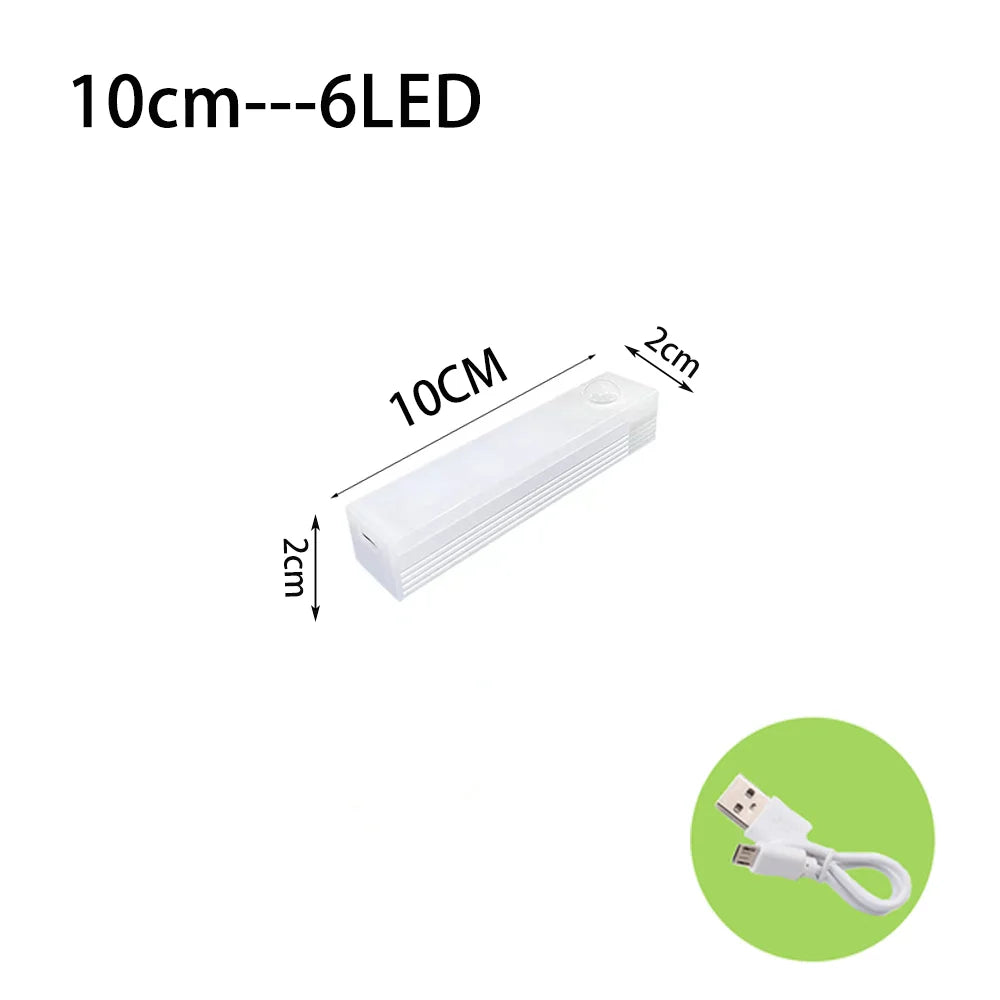 Luz Nocturna Recargable con Sensor de Movimiento